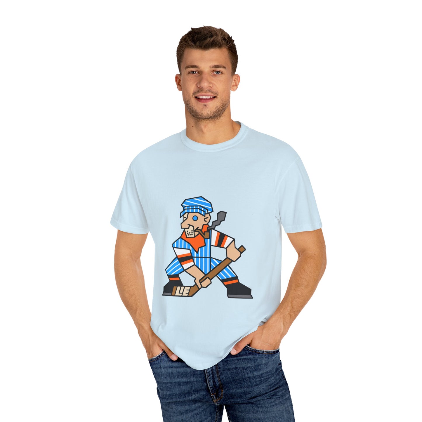 Long Island Express Kachina Logo - Unisex Garment-Dyed Tee