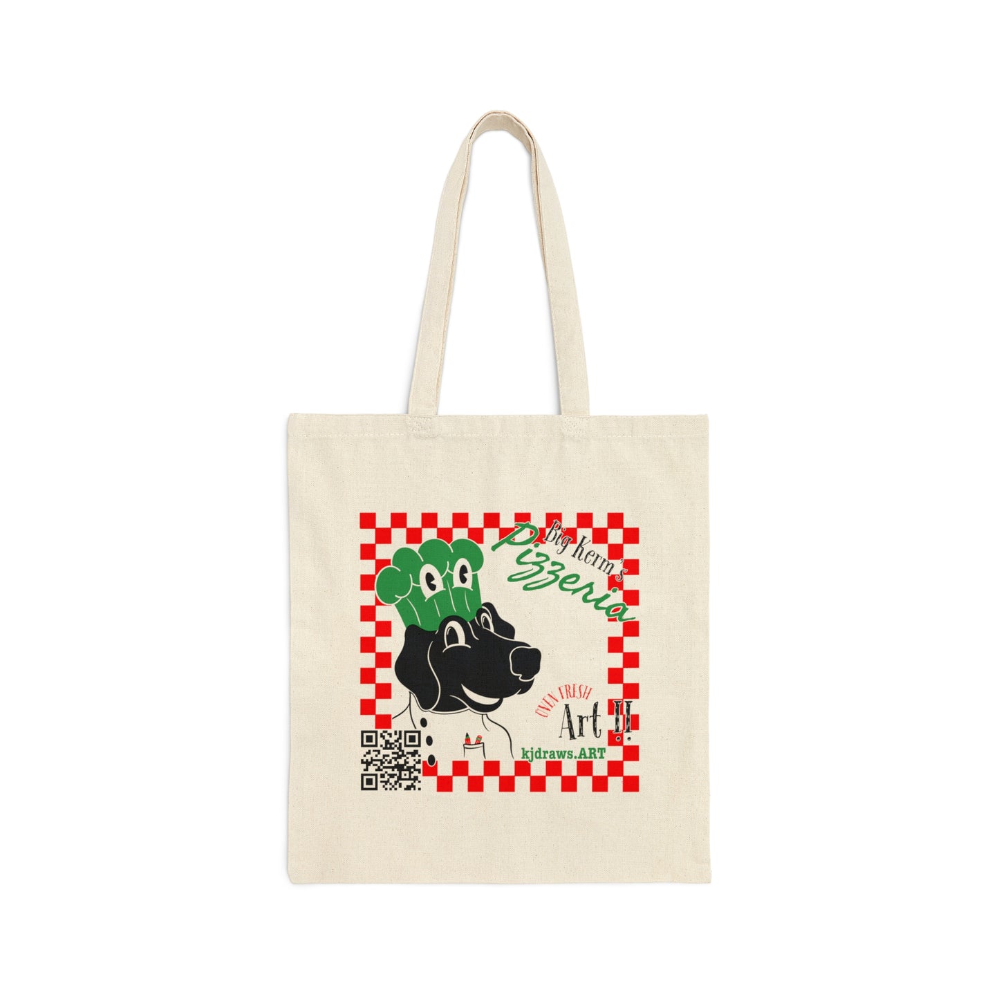 KJdraws.ART Canvas Tote