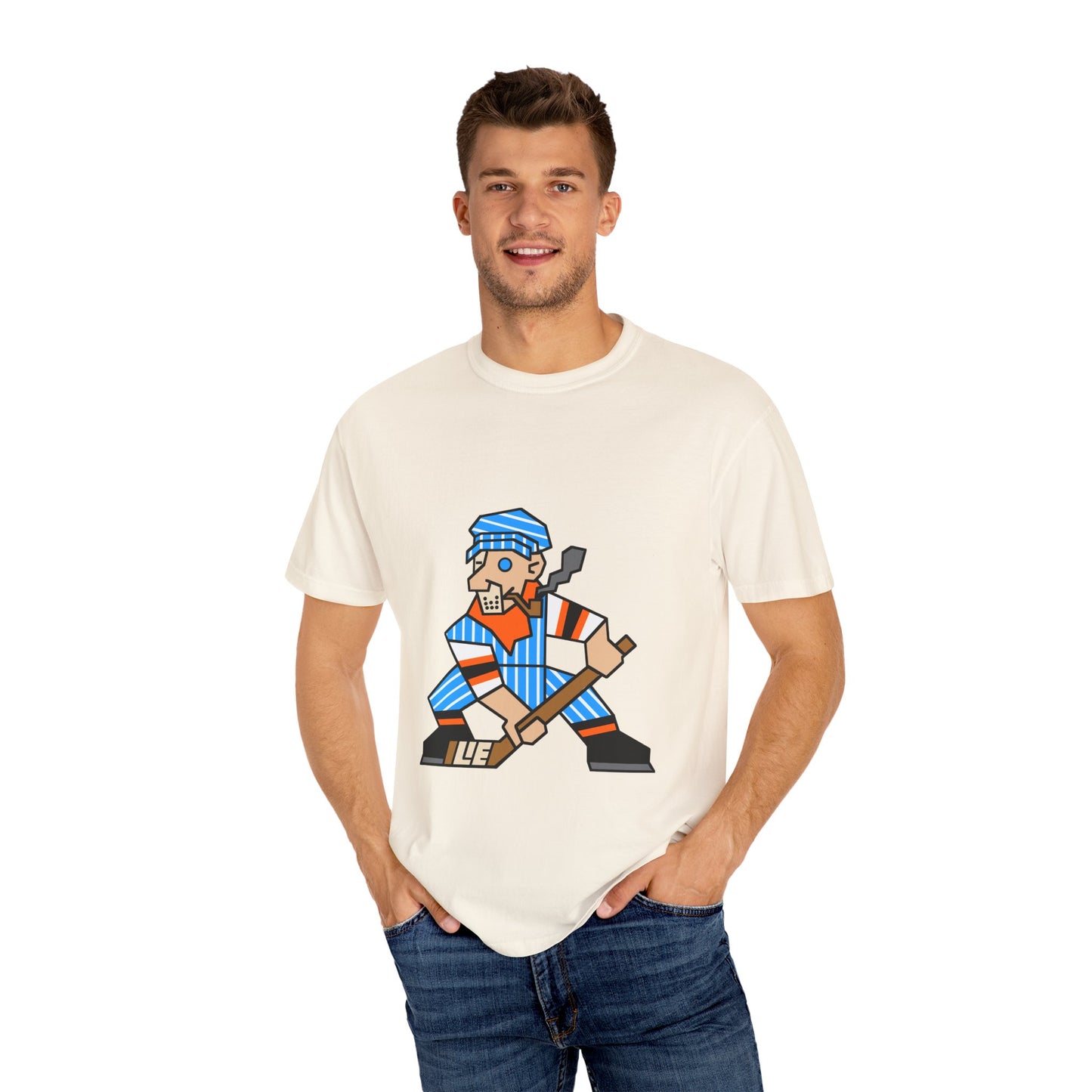 Long Island Express Kachina Logo - Unisex Garment-Dyed Tee