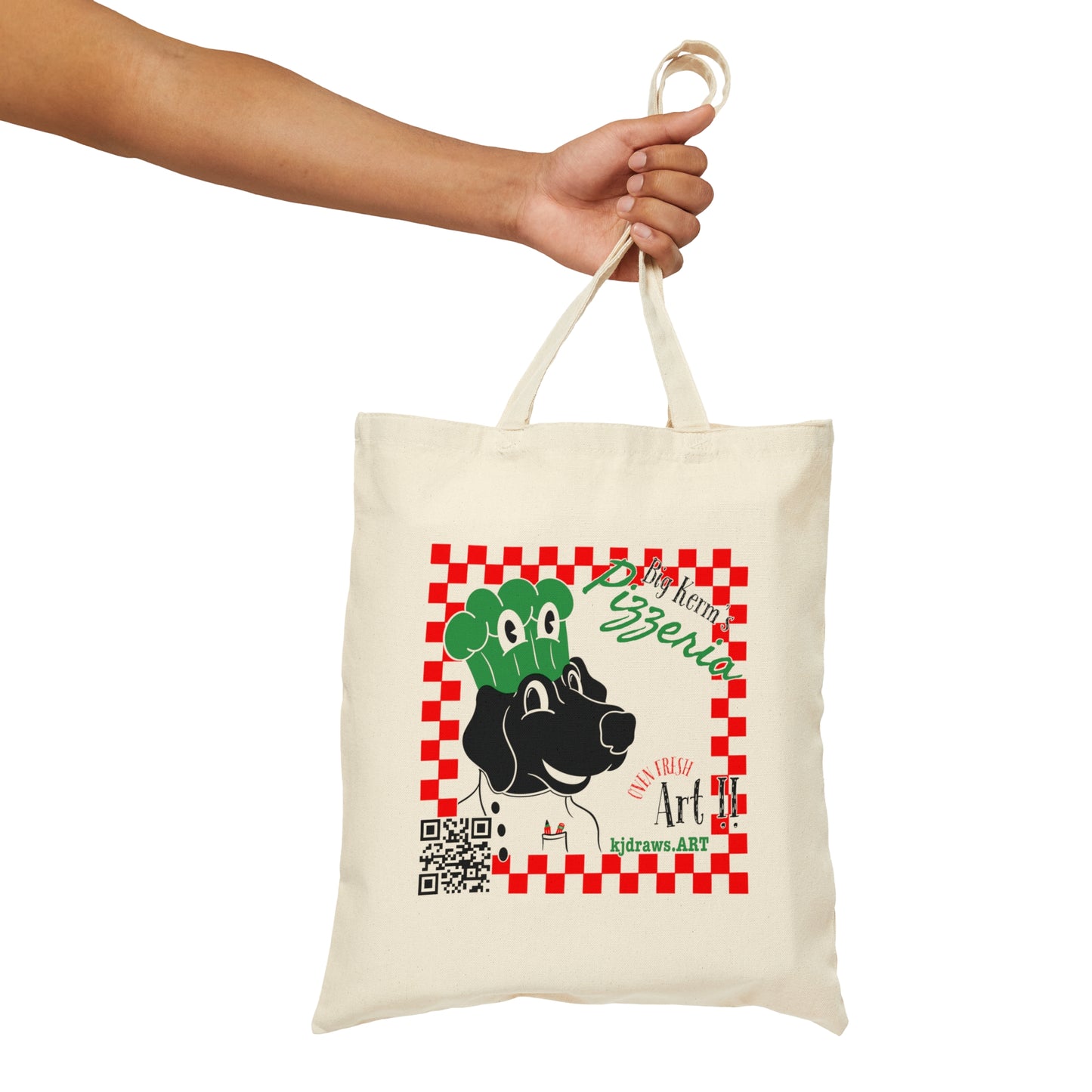 KJdraws.ART Canvas Tote