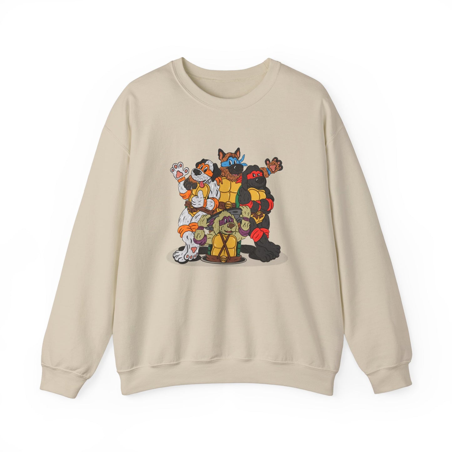 Teenage Mutant Ninja Doggos Crewneck