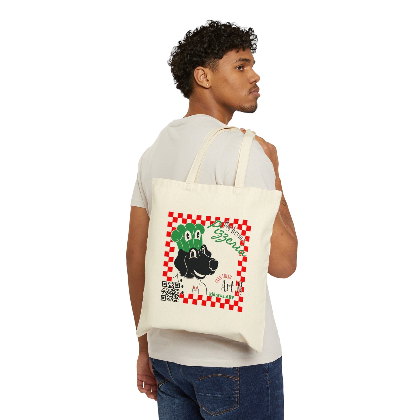 KJdraws.ART Canvas Tote