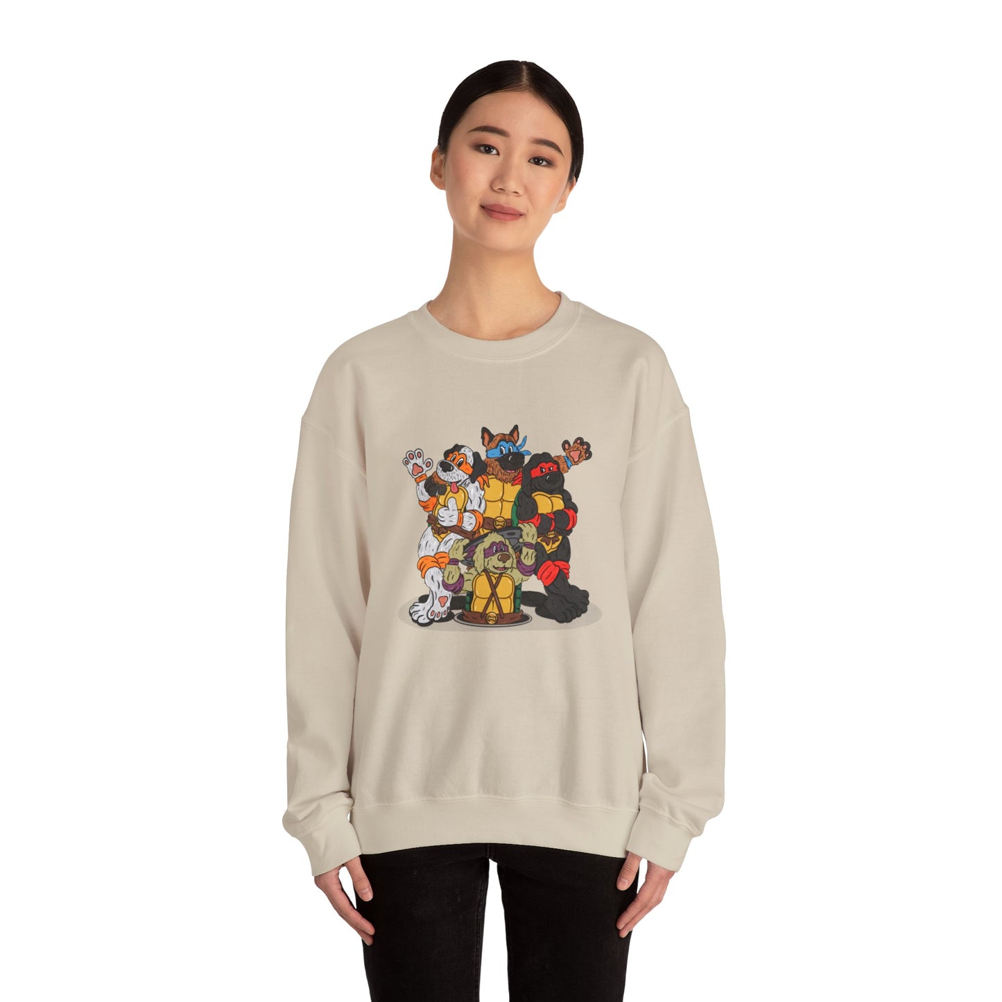 Teenage Mutant Ninja Doggos Crewneck