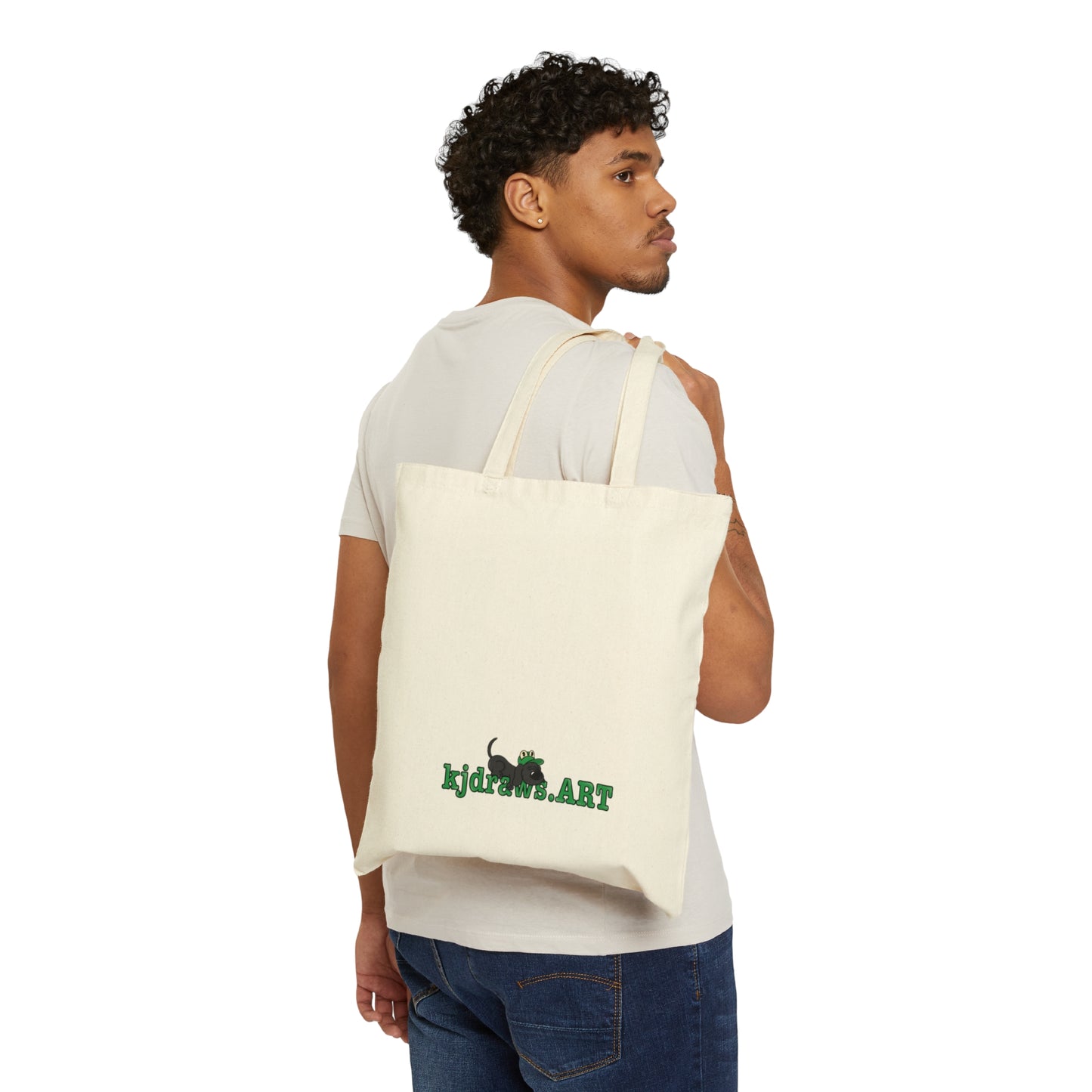 KJdraws.ART Canvas Tote